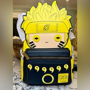 NWT The POP! Loungefly Naruto mini-backpack